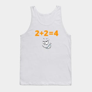 2+2=4 Tank Top